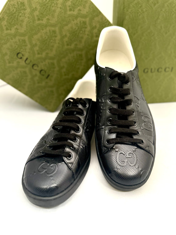 Gucci Ace Sneakers for Men size 10.5 (PREOWNED)