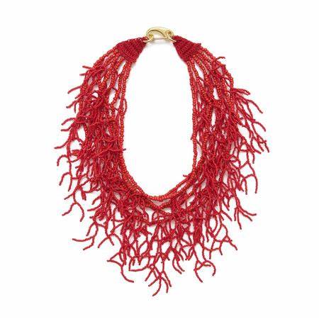 BIMBA Y LOLA  Jewelry Red Coral (PREOWNED)