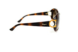 Salvatore Ferragamo Tortoise Sunglasses (PREOWNED)