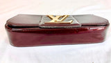 LOUIS VUITTON SOBE CLUTCH PATENT (PREOWNED)
