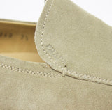 PRADA SUEDE TAN LOAFERS (PREOWNED)