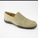 PRADA SUEDE TAN LOAFERS (PREOWNED)