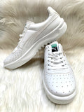 PUMA WHITE MEN’S SNEAKERS /Size 10.5 (PREOWNED)